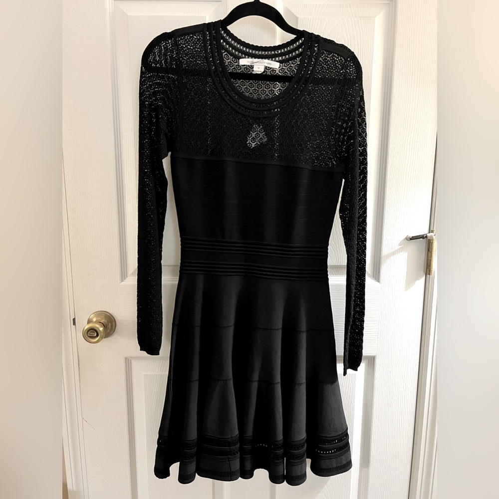 NWT Diane Von Furstenberg Fit and Flare Dress sz M